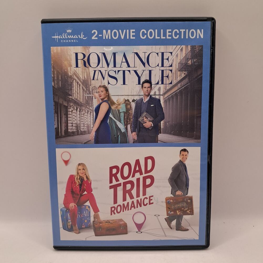 Hallmark 2-Movie Set: Romance in Style & Road Trip Romance (DVD, 2023)